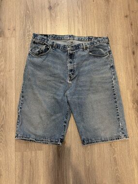 Classic Men's Light Blue Levi’s Denim Jean Shorts